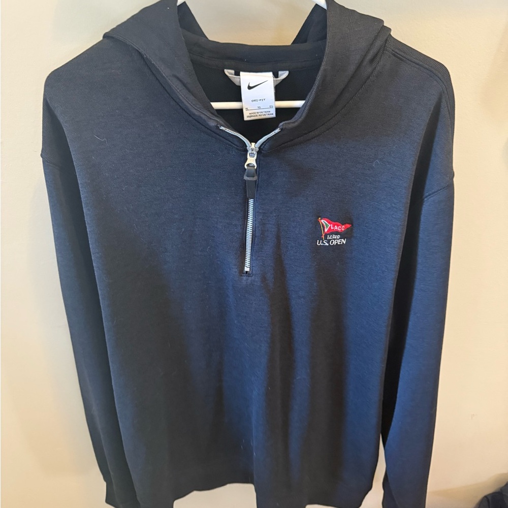 Nike Black U.S. Open Half-Zip Sweatshirt